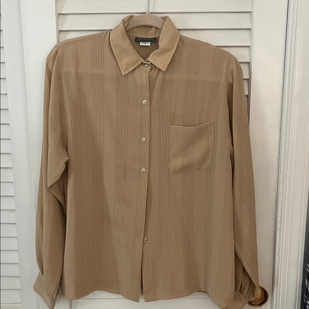 Mason Beige Textured Shirt
